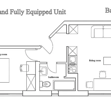 Fully Equiped With Its Own Balcony